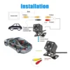 Camara Retroceso Auto 4 Led Vision Nocturna