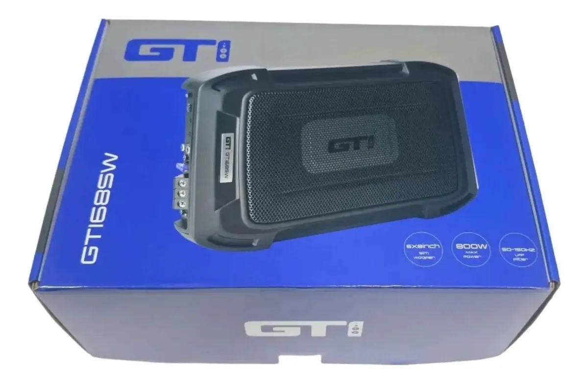 Subwoofer Amplificado Compacto Gti 800 Watts - Imagen 2