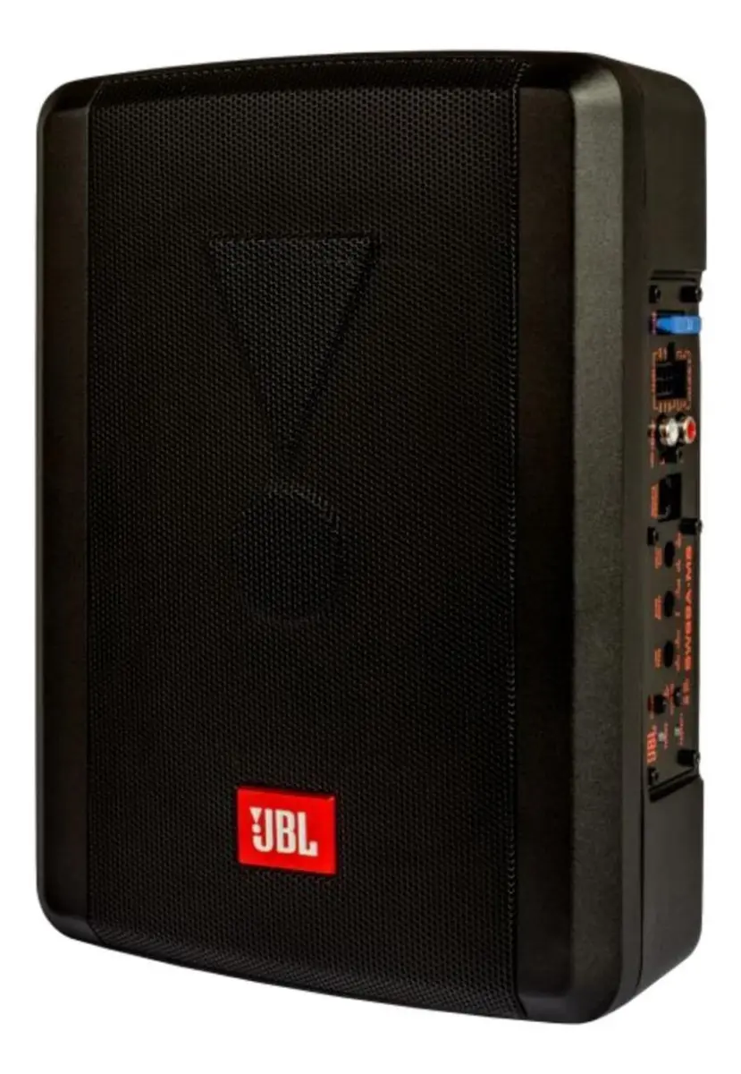Subwoofer Slim Jbl Potenciado Sw68a-ms 8x6 Auto/camioneta. Color Negro - Imagen 2