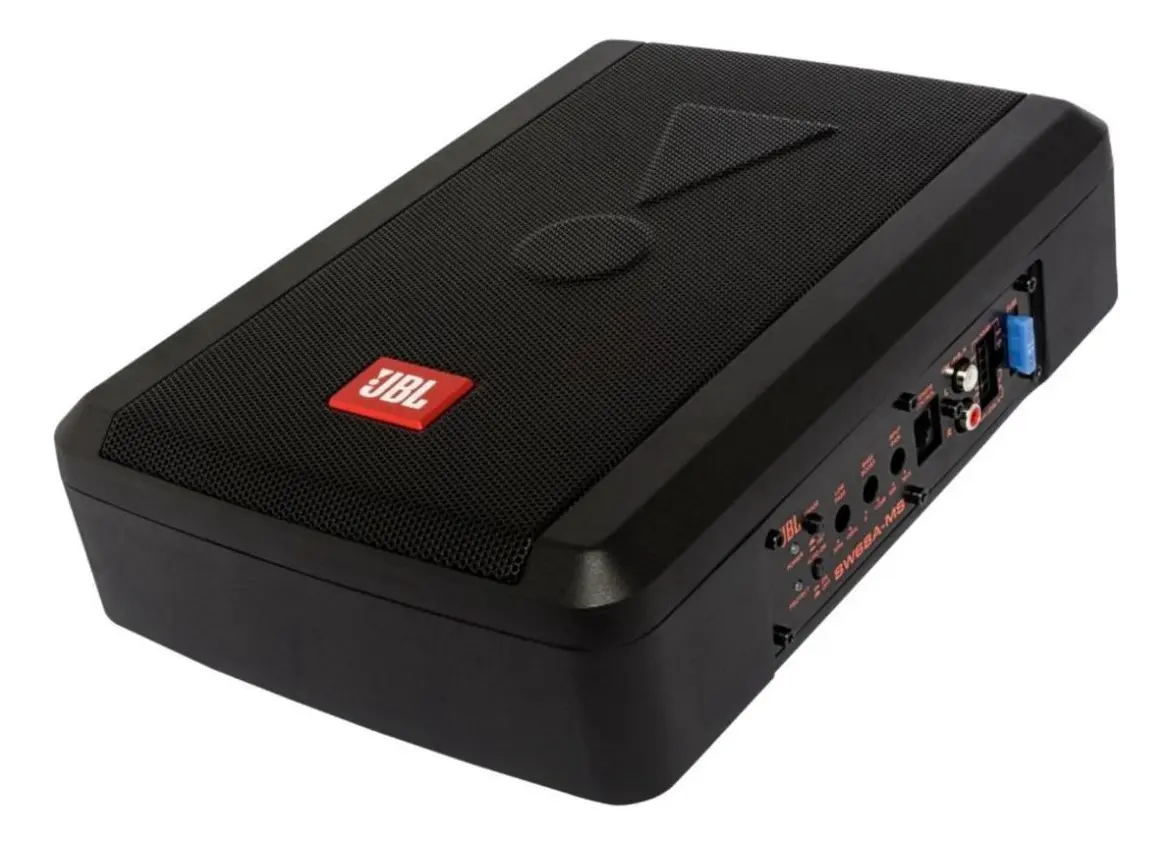 Subwoofer Slim Jbl Potenciado Sw68a-ms 8x6 Auto/camioneta. Color Negro - Imagen 3