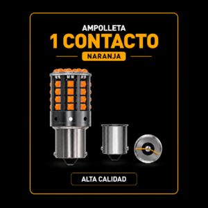 Ampolleta Led 1 Contacto Naranja (PAR) Gama Alta